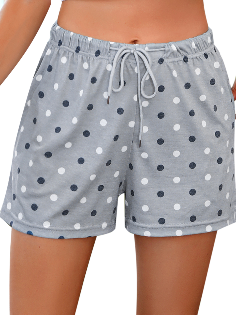 Unisex brand summer polka dot shorts