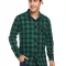 Green and black plaid