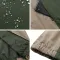 Army green and apricot