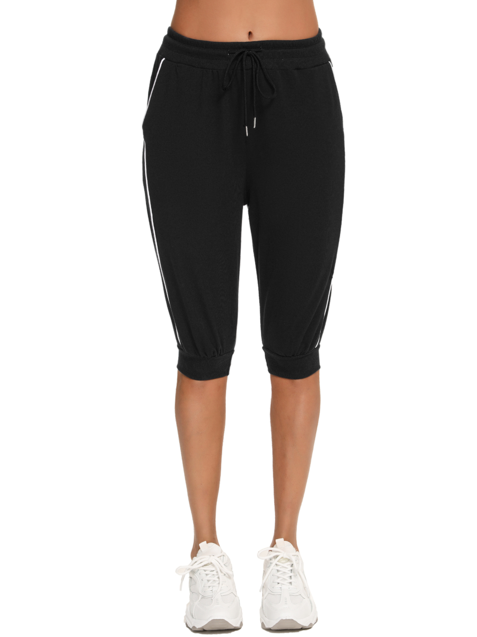Women'S Cropped Casual Sports Pants