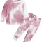 Pink and white printing