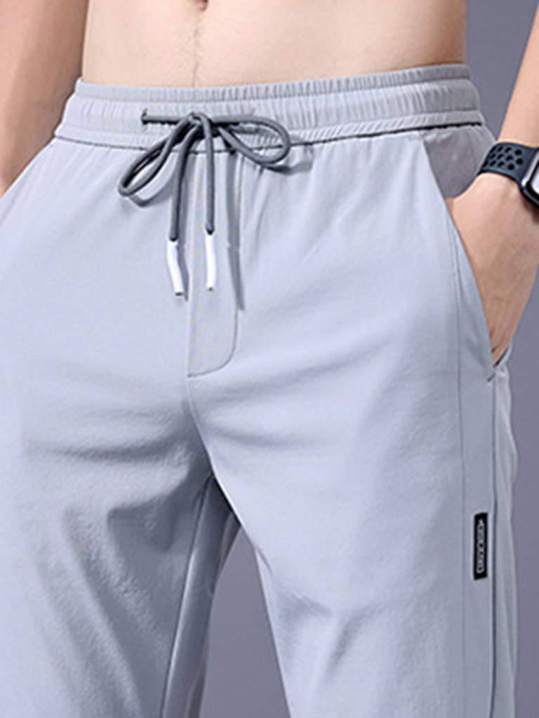 Straight Loose Elastic Boys Non-Iron Casual Pants Cargo Pants