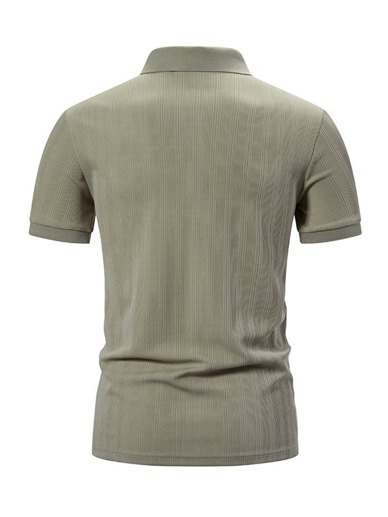 Men's New Casual Pit Lapel POLO Shirt