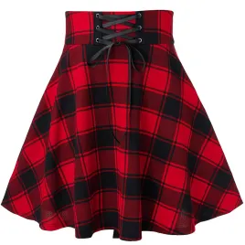 red and black plaid