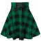 Green and black plaid