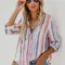 Pink, white and purple stripes