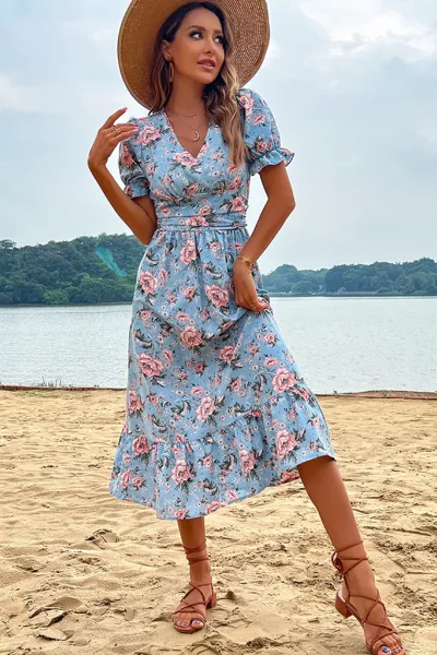 Slim summer European and American seaside holiday women's clothing