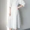 Raw white off white