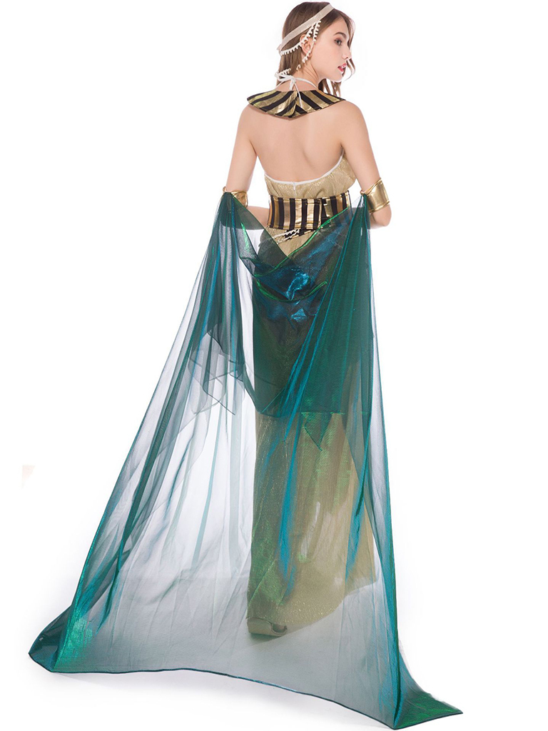 Halloween costume cosplay Cleopatra dancer masquerade costume