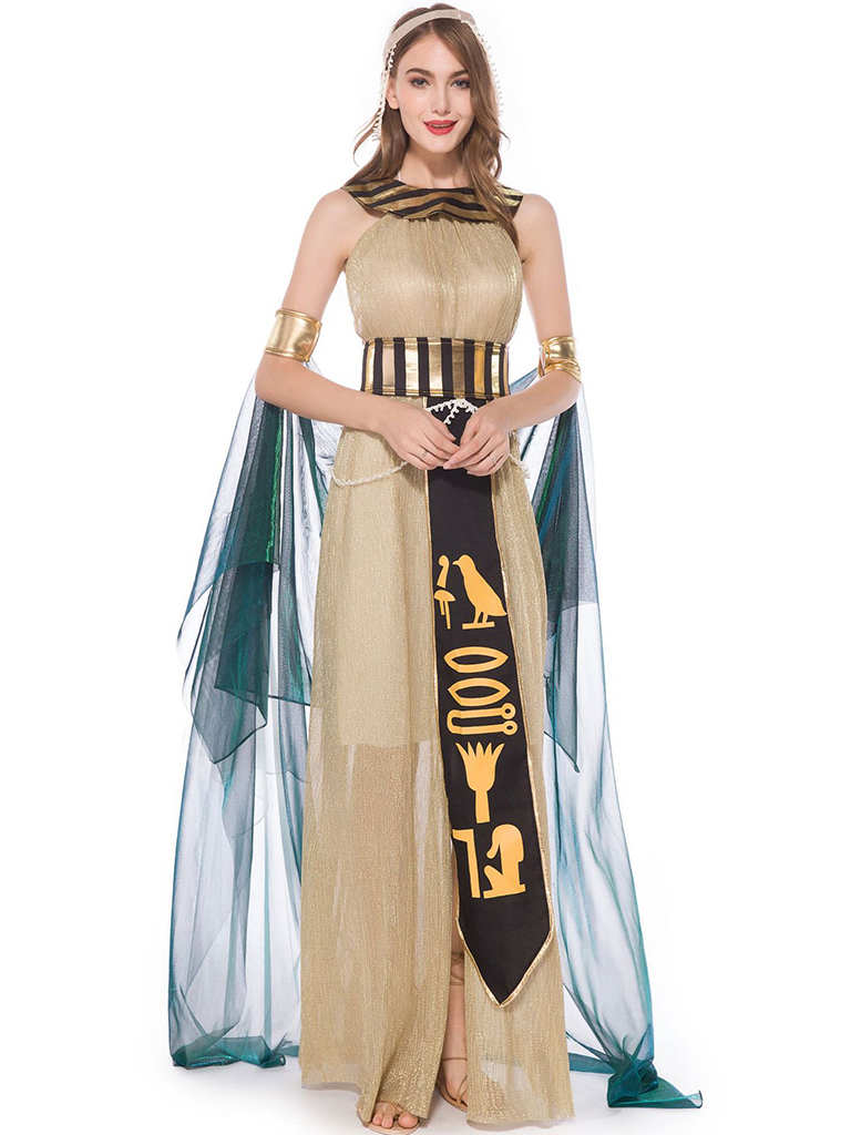 Halloween costume cosplay Cleopatra dancer masquerade costume