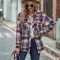 Brown plaid