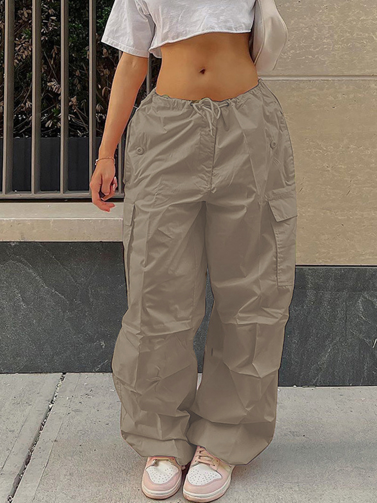 Large size loose straight overalls women's high waist wide leg casual pants