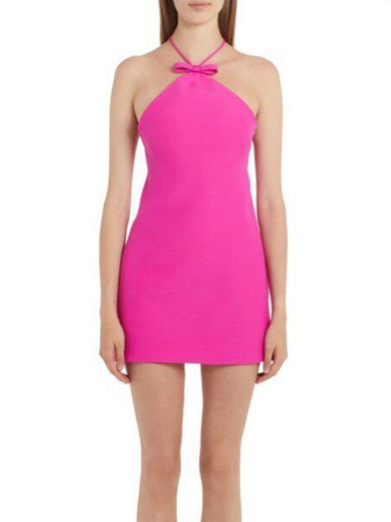 Sexy Halter Neck Backless Bodycon Party Dress