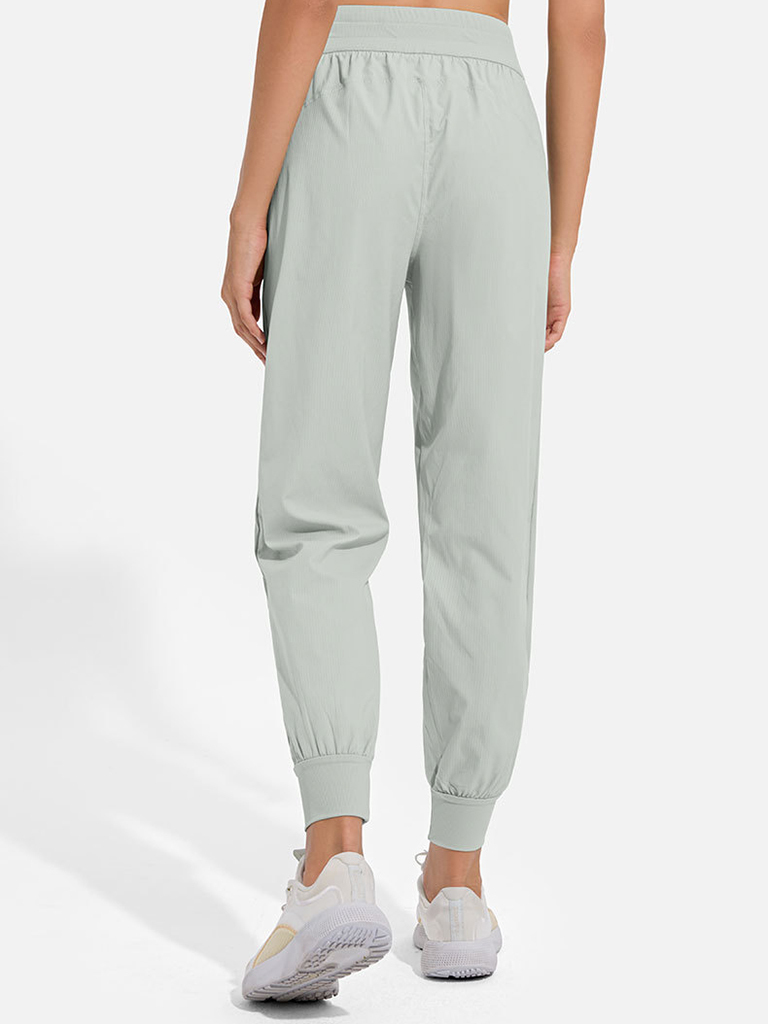 Women's quick-drying cool sweatpants drawstring casual pants