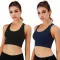 Black + Purplish blue navy