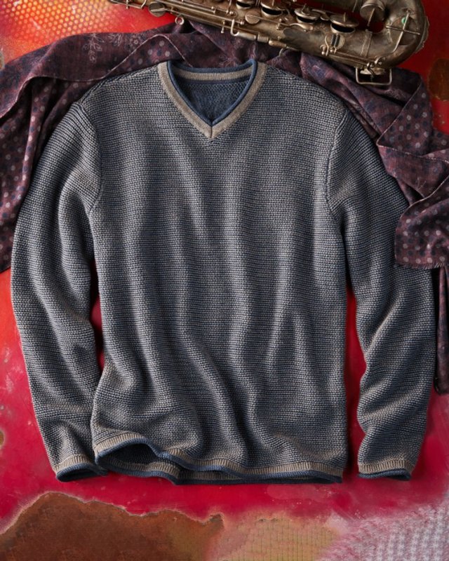 men Casual knitted all-match sweater
