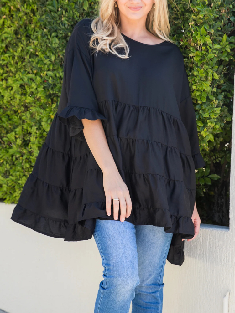 Casual Tiered Top