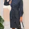 Purplish blue navy